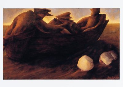 Oil on canvas, 1992 99 x 166,5 cm (39 x 65,5 in) SOLD