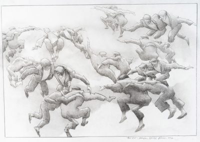 Carbon pencil on paper, 2012 50,5 x 74 cm (19,8 x 29 in) FOR SALE