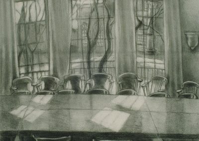 70 x 55 cm (27,5 x 21,6 in) Carbon pencil on paper, 1998 SOLD